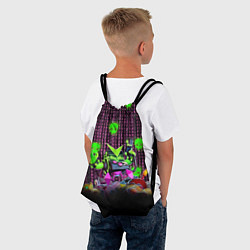 Рюкзак-мешок Virus 8-Bit, цвет: 3D-принт — фото 2