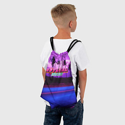 Рюкзак-мешок HOTLINE MIAMI, цвет: 3D-принт — фото 2