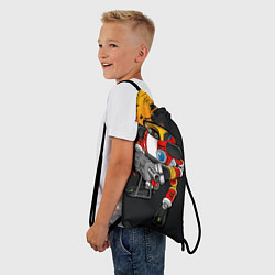 Рюкзак-мешок Sonic E-102 Гамма, цвет: 3D-принт — фото 2