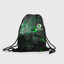 Рюкзак-мешок SKODA, цвет: 3D-принт