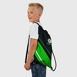 Рюкзак-мешок SKODA, цвет: 3D-принт — фото 2