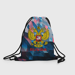 Рюкзак-мешок RUSSIA, цвет: 3D-принт