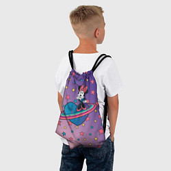 Рюкзак-мешок Минни Маус, цвет: 3D-принт — фото 2
