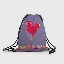 Рюкзак-мешок Минни Маус Мороженое, цвет: 3D-принт