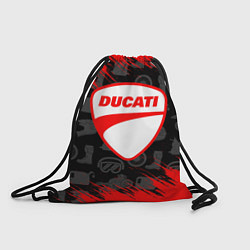 Рюкзак-мешок DUCATI 2, цвет: 3D-принт