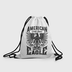 Рюкзак-мешок Американский орел Z, цвет: 3D-принт