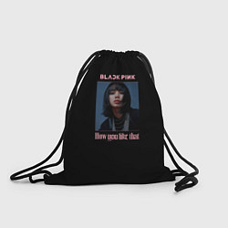 Рюкзак-мешок BLACKPINK - Lisa, цвет: 3D-принт