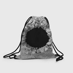 Рюкзак-мешок Сквозная дыра, цвет: 3D-принт