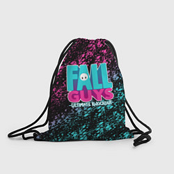 Рюкзак-мешок FALL GUYS, цвет: 3D-принт