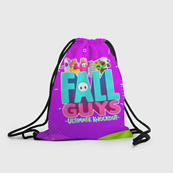 Рюкзак-мешок Fall Guys, цвет: 3D-принт