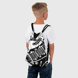 Рюкзак-мешок Metallica, цвет: 3D-принт — фото 2