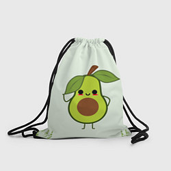 Рюкзак-мешок Авокадо, цвет: 3D-принт