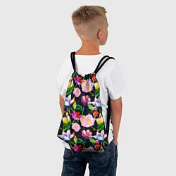 Рюкзак-мешок Разноцветие, цвет: 3D-принт — фото 2
