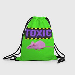 Рюкзак-мешок Toxic, цвет: 3D-принт