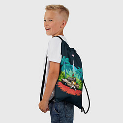 Рюкзак-мешок PUBG Pixel, цвет: 3D-принт — фото 2