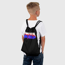 Рюкзак-мешок Dissonance, цвет: 3D-принт — фото 2