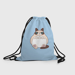Рюкзак-мешок Тоторный кот, цвет: 3D-принт