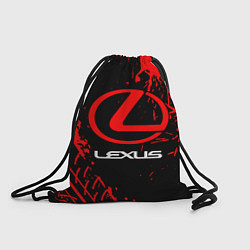 Рюкзак-мешок LEXUS ЛЕКСУС, цвет: 3D-принт
