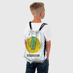 Рюкзак-мешок KAZAKHSTAN КАЗАХСТАН, цвет: 3D-принт — фото 2