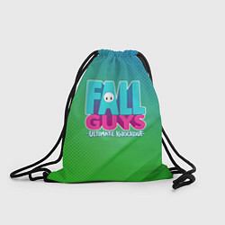 Рюкзак-мешок FALL GUYS, цвет: 3D-принт