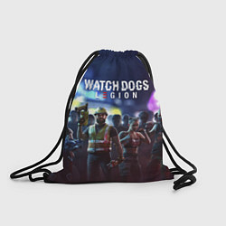 Рюкзак-мешок WATCH DOGS: LEGION, цвет: 3D-принт