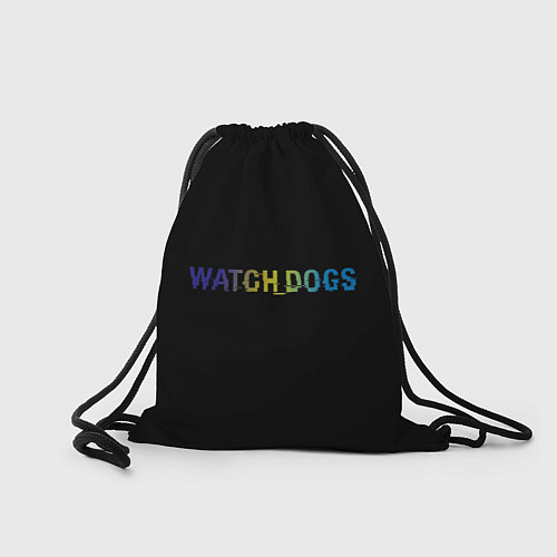 Мешок для обуви Watch Dogs logo / 3D-принт – фото 2