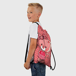 Рюкзак-мешок Котенок, цвет: 3D-принт — фото 2
