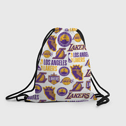 Рюкзак-мешок LAKERS LOGO, цвет: 3D-принт