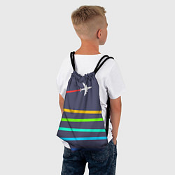 Рюкзак-мешок В небо, цвет: 3D-принт — фото 2