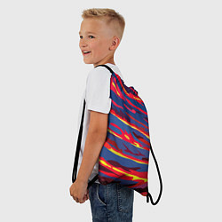 Рюкзак-мешок Лава, цвет: 3D-принт — фото 2