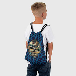 Рюкзак-мешок Snake&Skull, цвет: 3D-принт — фото 2
