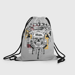 Рюкзак-мешок Череп в очках, цвет: 3D-принт
