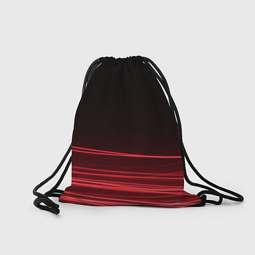 Мешок для обуви Красное и Черное / 3D-принт – фото 2