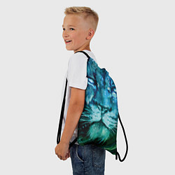 Рюкзак-мешок СУМРАЧНЫЙ ЛЕВ, цвет: 3D-принт — фото 2