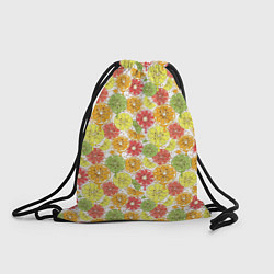 Рюкзак-мешок Бодрый цитрус, цвет: 3D-принт