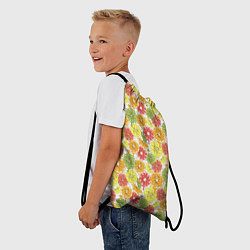 Рюкзак-мешок Бодрый цитрус, цвет: 3D-принт — фото 2