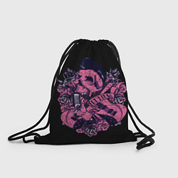Рюкзак-мешок Король рок н ролла, цвет: 3D-принт