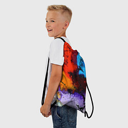 Рюкзак-мешок Импрессия, цвет: 3D-принт — фото 2