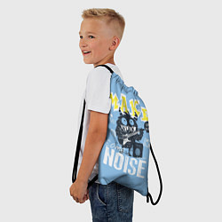 Рюкзак-мешок Монстр рока, цвет: 3D-принт — фото 2
