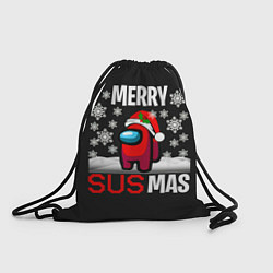 Рюкзак-мешок Merry Sus Mas, цвет: 3D-принт
