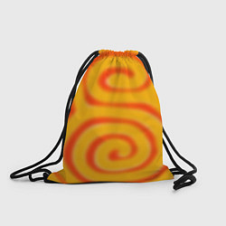 Рюкзак-мешок СПИРАЛИ, цвет: 3D-принт