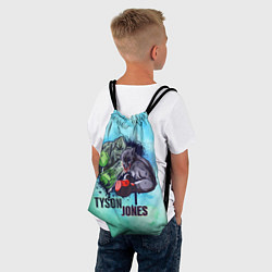 Рюкзак-мешок Тайсон против Джонса, цвет: 3D-принт — фото 2