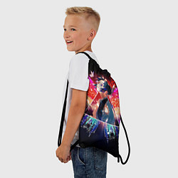 Рюкзак-мешок Шинобу Кочо, цвет: 3D-принт — фото 2