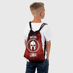 Рюкзак-мешок Molon Labe, цвет: 3D-принт — фото 2