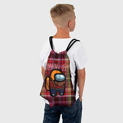 Рюкзак-мешок Among Us Woodman Z, цвет: 3D-принт — фото 2