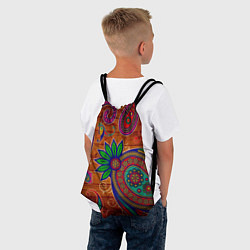 Рюкзак-мешок Узоры текстура фон, цвет: 3D-принт — фото 2