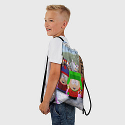 Рюкзак-мешок Южный Парк South Park, цвет: 3D-принт — фото 2