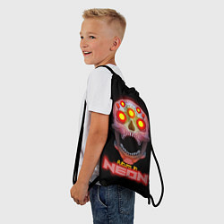 Рюкзак-мешок Будущее в неоне, цвет: 3D-принт — фото 2