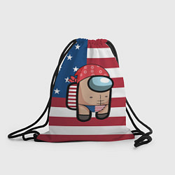 Рюкзак-мешок Among Us American Boy Z, цвет: 3D-принт