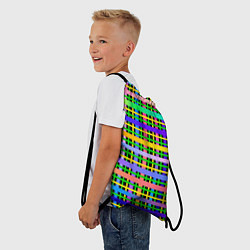 Рюкзак-мешок Цветной беспредел, цвет: 3D-принт — фото 2